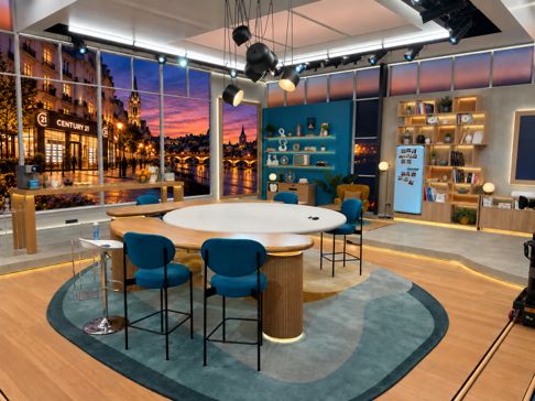 Le plateau « Bonjour ! » de TF1